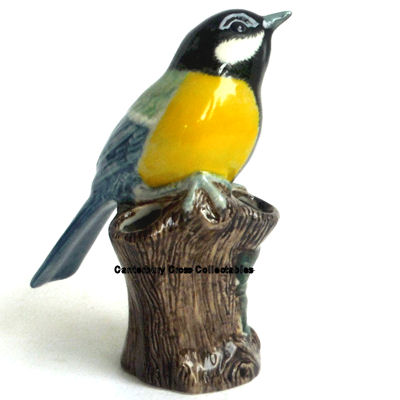 Great Tit Bud Vase by Quail Ceramics - Image 2