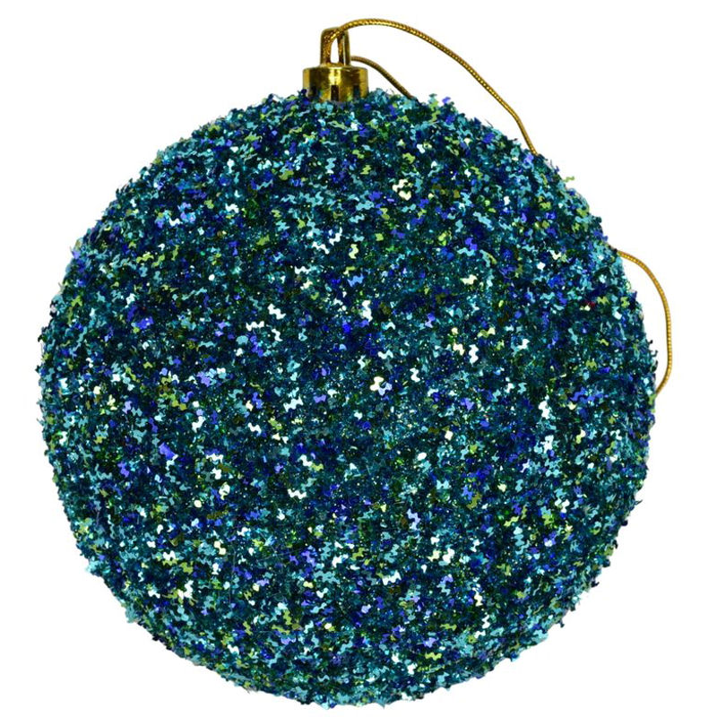 Blue Glitter Ball