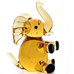 Miniatur Glass Elephant