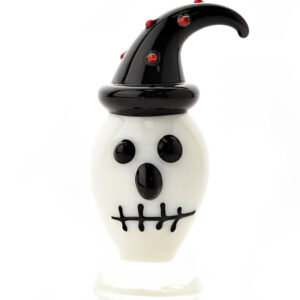 Miniature Halloween Glass Skull - Objet D'Art