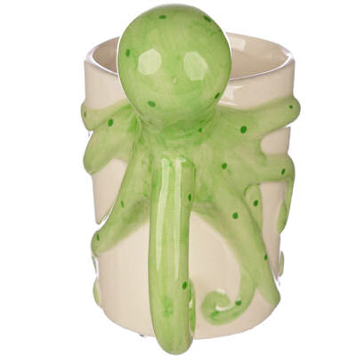 China Mug with 3-D Octopus Handle - Designed by Lisa Parker - Image 4