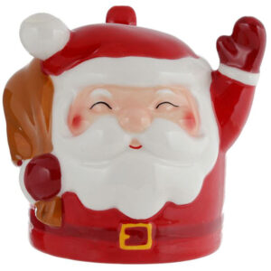 Upside Down Christmas Santa Mug