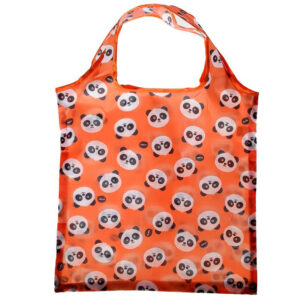 Panda Adoramals Folding Shopping Bag