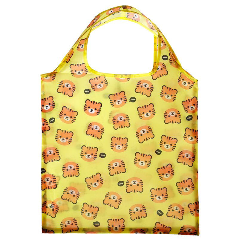 Tiger Adoramals Folding Shopping Bag