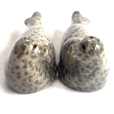 Harbour Seal Novelty Salt and Pepper Set by Quail Ceramics - Image 2