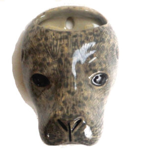 Harbour Seal Wall Vase/Wall Pocket by Quail Ceramics