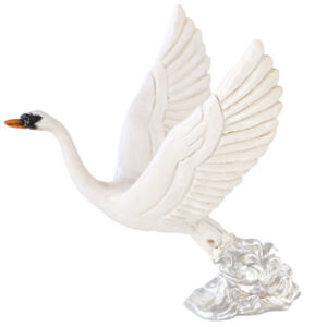 Flying Swan Figure from the Nature's Realm Range by Arora Design.