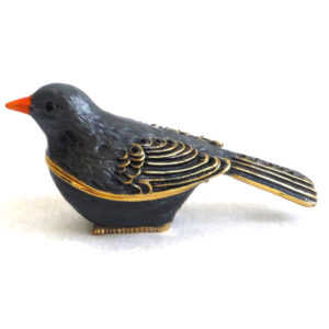 Blackbird Trinket Box - from Belle Enamels by Orchid Design
