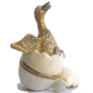 Duck Hatching Trinket Box by Belle Enamels from Orchid Design