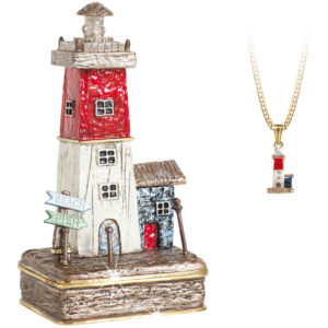 A Lighthouse Trinket Box from the Secrets Range by Arora Design