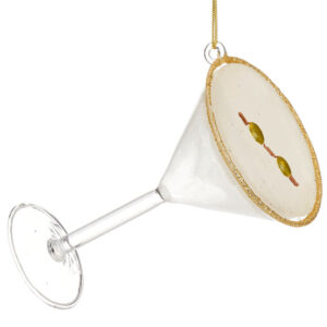 Martini Glass Christmas Tree Decoration/Bauble
