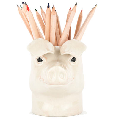 British Lop Pig Pencil Pot/General Purpose Pot from Quail Ceramics - Image 2