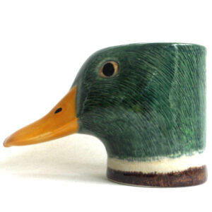 Mallard Drake Pencil Pot/General Purpose Pot by Quail Ceramics