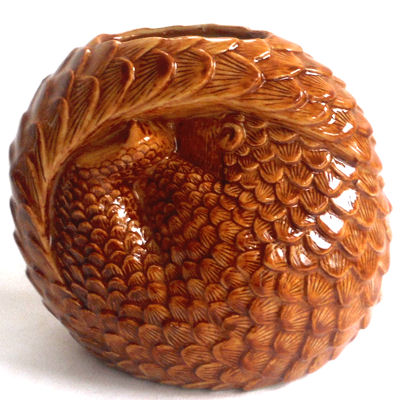 China Pangolin Flower Vase from Quail Ceramics - Image 4