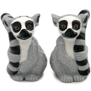 China Lemur Novelty Salt and Pepper Shakers