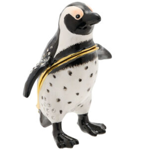 Spotted Penguin Treasured Trinket Box from the Juliana Collection