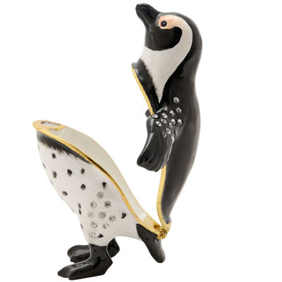Spotted Penguin Treasured Trinket Box from the Juliana Collection - Image 4