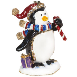 Christmas Penguin Craycombe Trinket Box from Arora Design