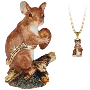 Field Mouse Trinket Box from the Arora Design "Secrets" Range