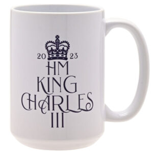 King Charles III China Tankard