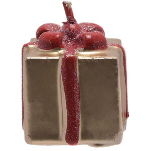 Gold and Red Gift Box Tea-lights