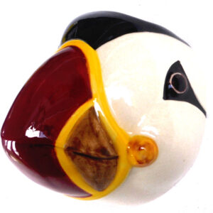 Puffin Wall Vase (small) from Quail Ceramics