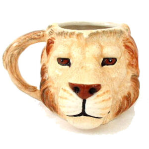 Lion's Head China Novelty Mug - Safari Adventure