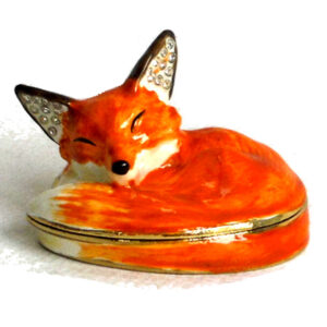 Fox Trinket Box from the Secrets Range by Arora Design