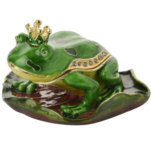 Frog Prince Treasured Trinket Box by Juliana
