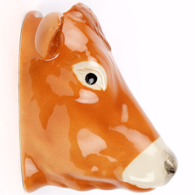 Jersey Cow Wall Vase/Wall Pocket by Quail Ceramics - Image 3