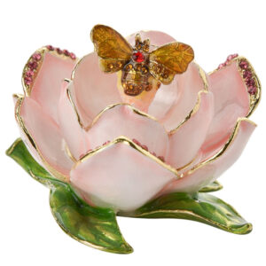 Roselily with Bee Treasured Trinket Box from the Juliana Collection