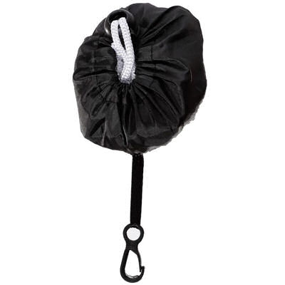 Halloween and Goth-style Skulls and Roses Foldable/Folding Shopping Bag - Wreath Version - Image 4