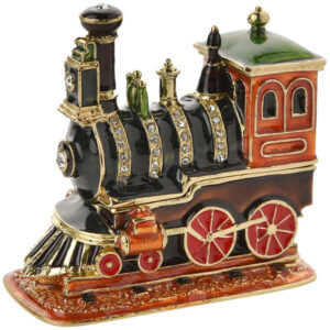 Steam Train Treasured Trinket Box from the Juliana Collection