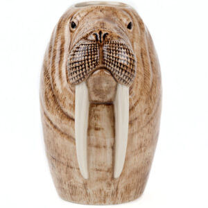 Walrus Flower Vase by Quail Ceramics