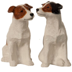 Jack Russells Cruet by Quail Ceramics