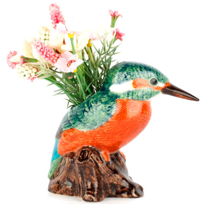 Kingfisher Bud Vase by Quail Ceramics - Image 3