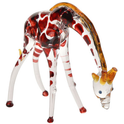 Glass Giraffe Figure from Objets D'Art - Image 2