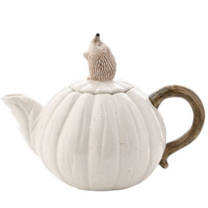 China Hedgehog and Pumpkin Teapot from the Country Living Range