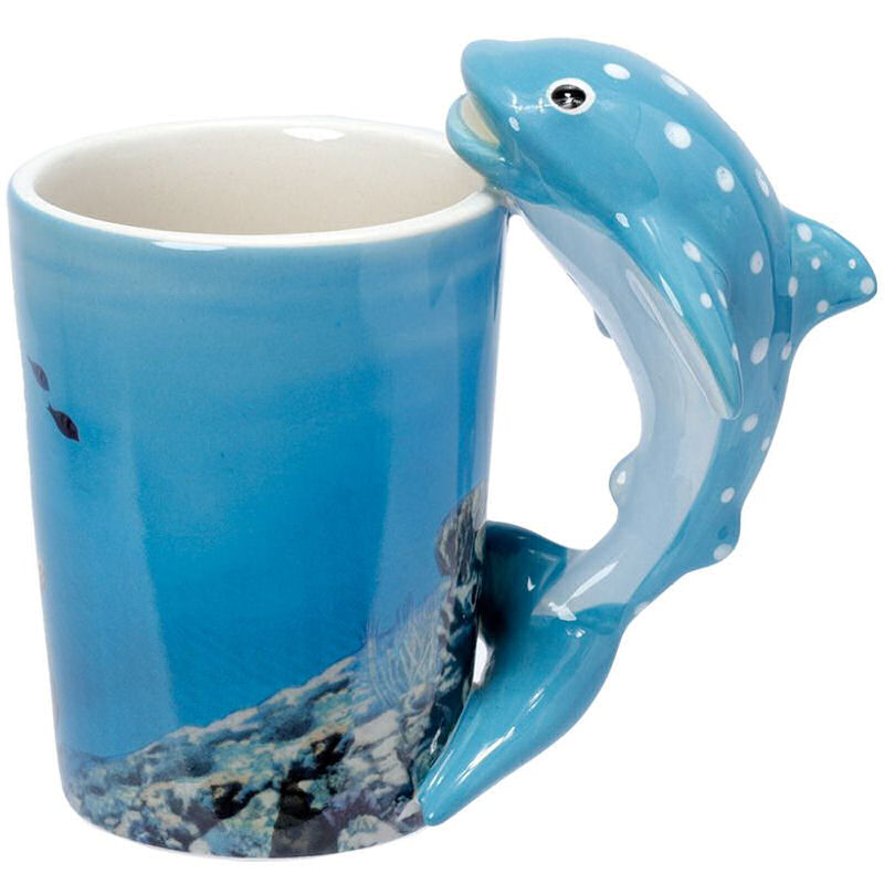 Whale Shark Mug with 3-D Handle