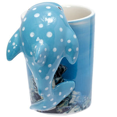 Whale Shark Mug with 3-D Handle - Image 2