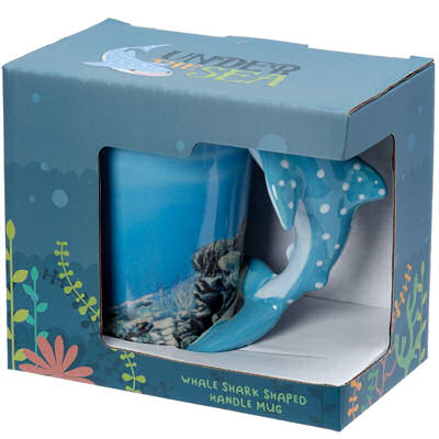 Whale Shark Mug with 3-D Handle - Image 4