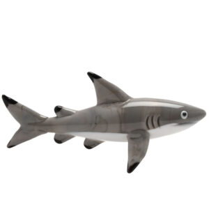 Miniature Glass Shark Figure from Objets D'Art