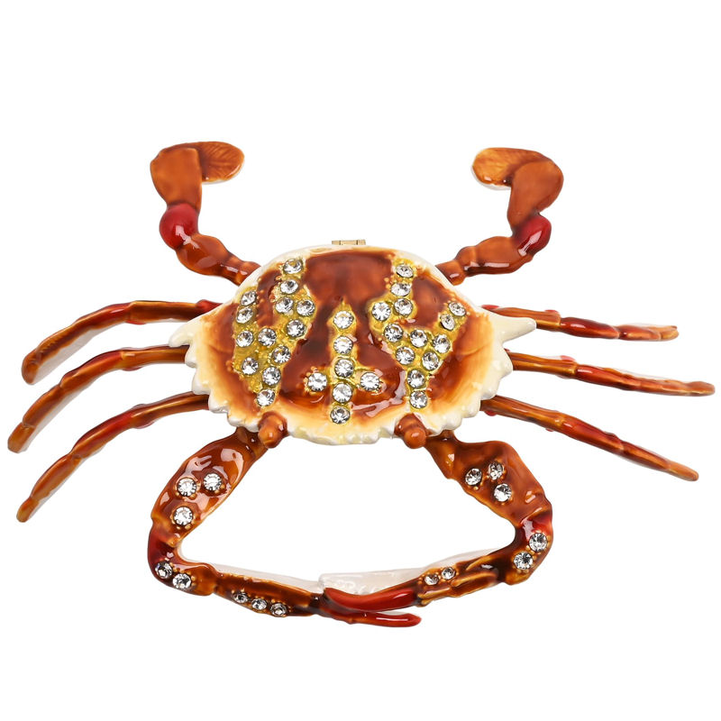 Crab Treasured Trinket Box by Juliana