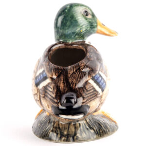 China Mallard Bud Vase from Quail Ceramics