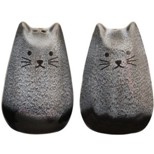 Stylised China Cat Cruet/Salt and Pepper Shakers from the Mojave Range