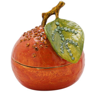 Citrus Orange Treasured Trinket Box by Juliana