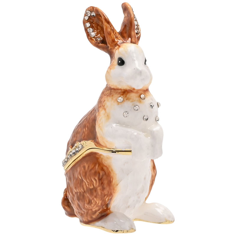 Brown Rabbit Treasured Trinket Box by Juliana