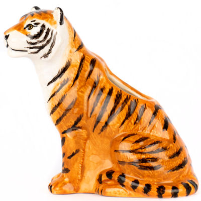 China Tiger Bud Vase from Quail Ceramics - Slightly Imperfect - Image 2
