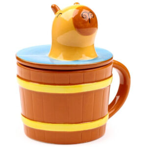 China Capybara Lidded Mug
