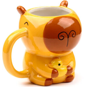 Capybara-Shaped China Mug